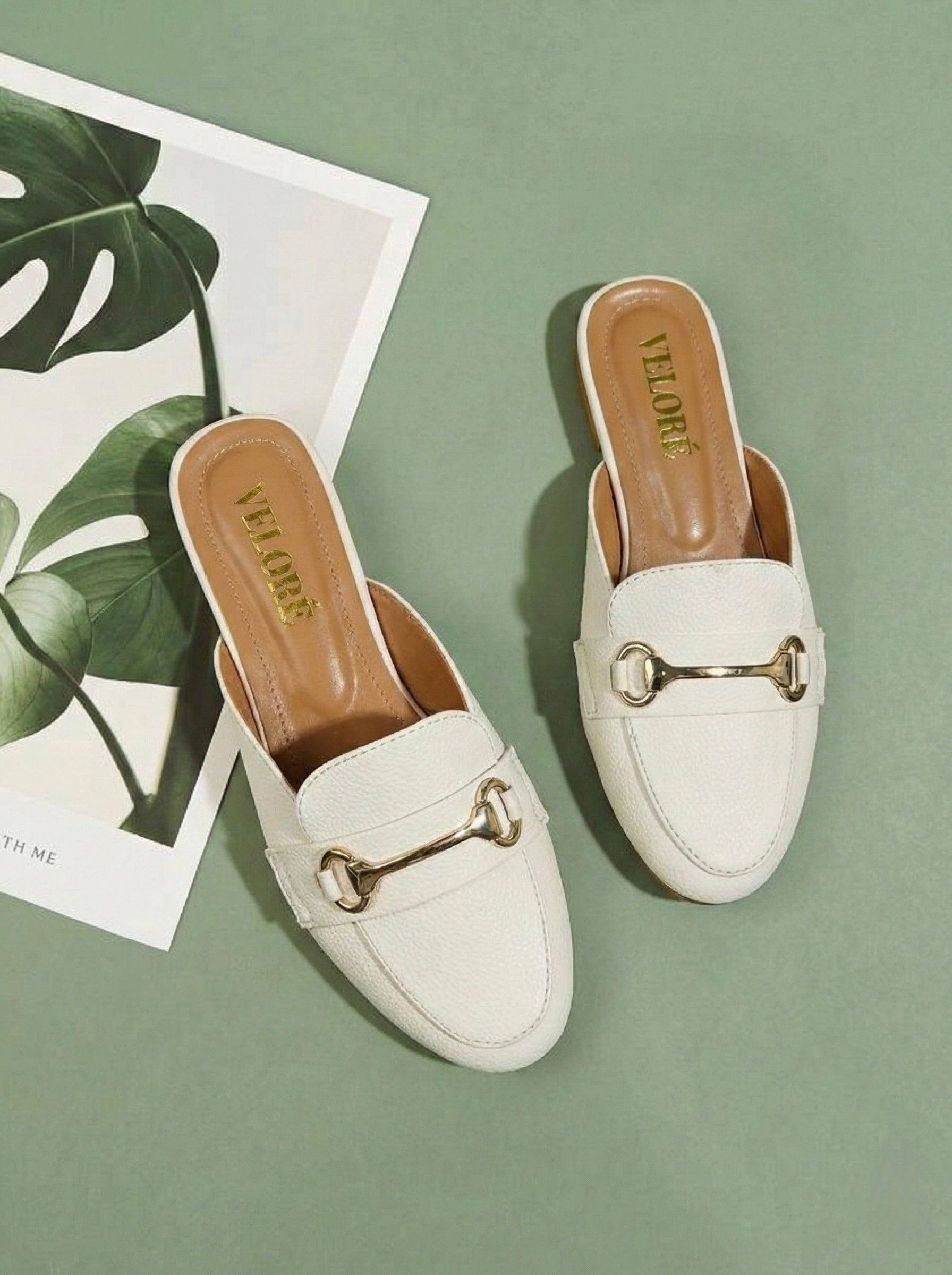 Milano Mules- White